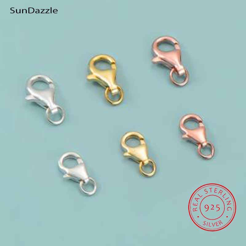 Lobster Clasp Silver - Fermoirs à boucle à homard en