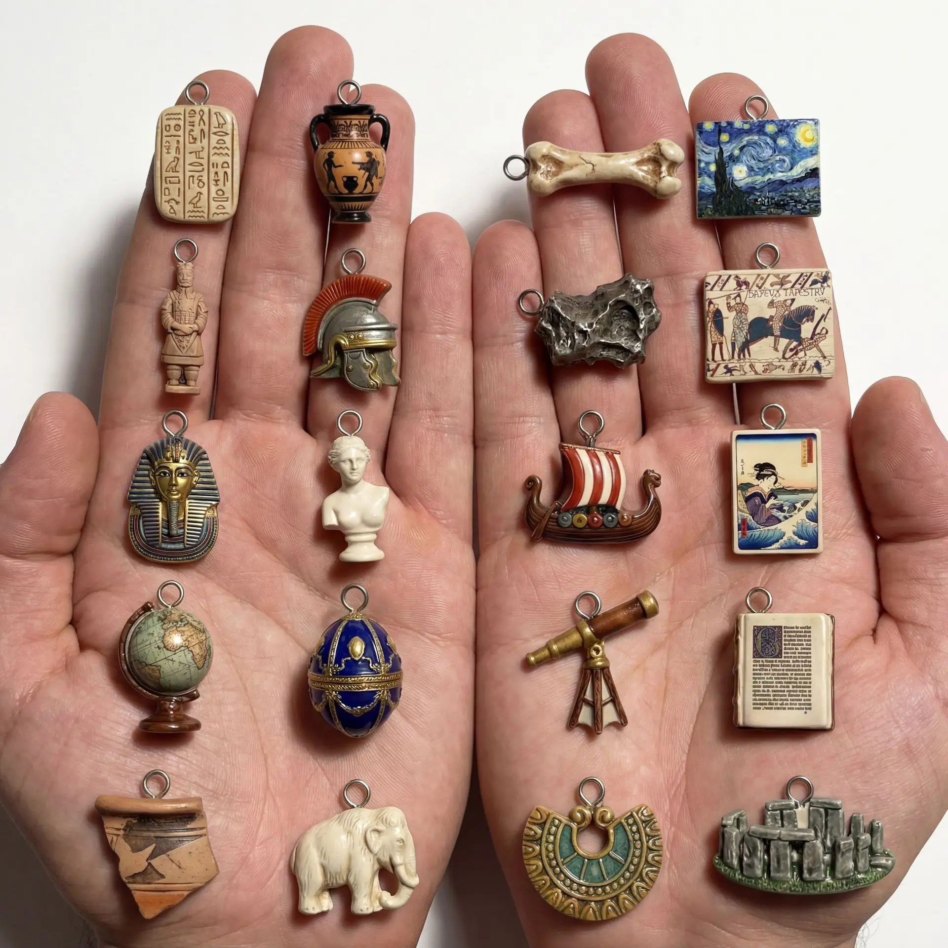 Mini figurines antiques sur le - Jewelry Making History avis et prix