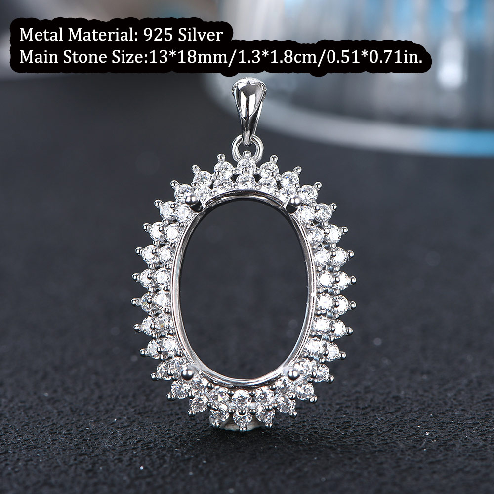 Pendentif de bague en argent S - Jewelry Making Gemstones avis et prix