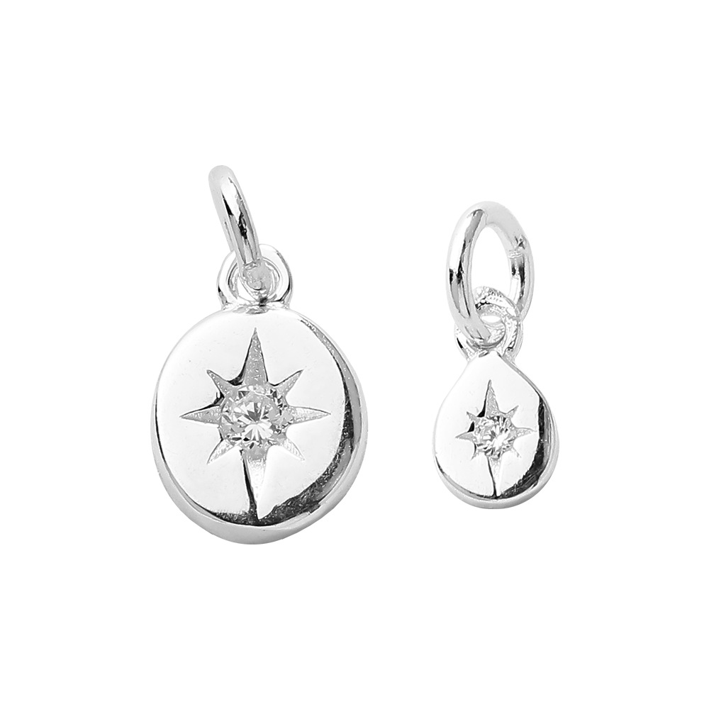 Breloque étoile en argent 925, - Jewelry Making In La avis et prix