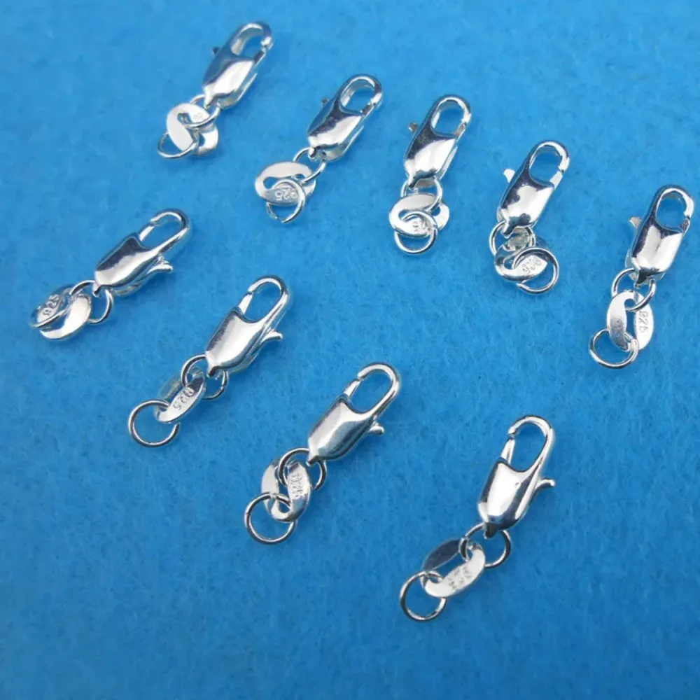 20PCS Fermoirs mousquetons uni - Lobster Clasp Silver avis et prix