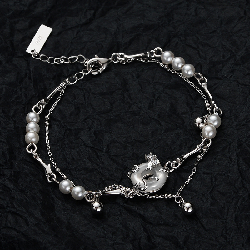 F.biosN.S-Bracelet en argent r - Lobster Clasp Silver avis et prix