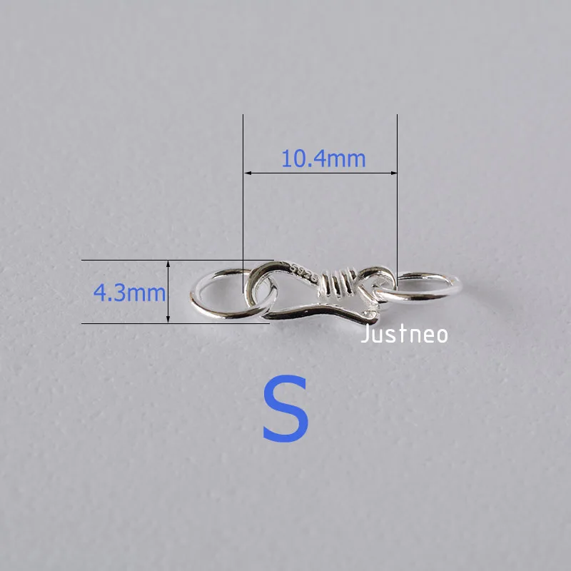 Fermoir à crochet et oeil en a - Lobster Clasp Silver avis et prix