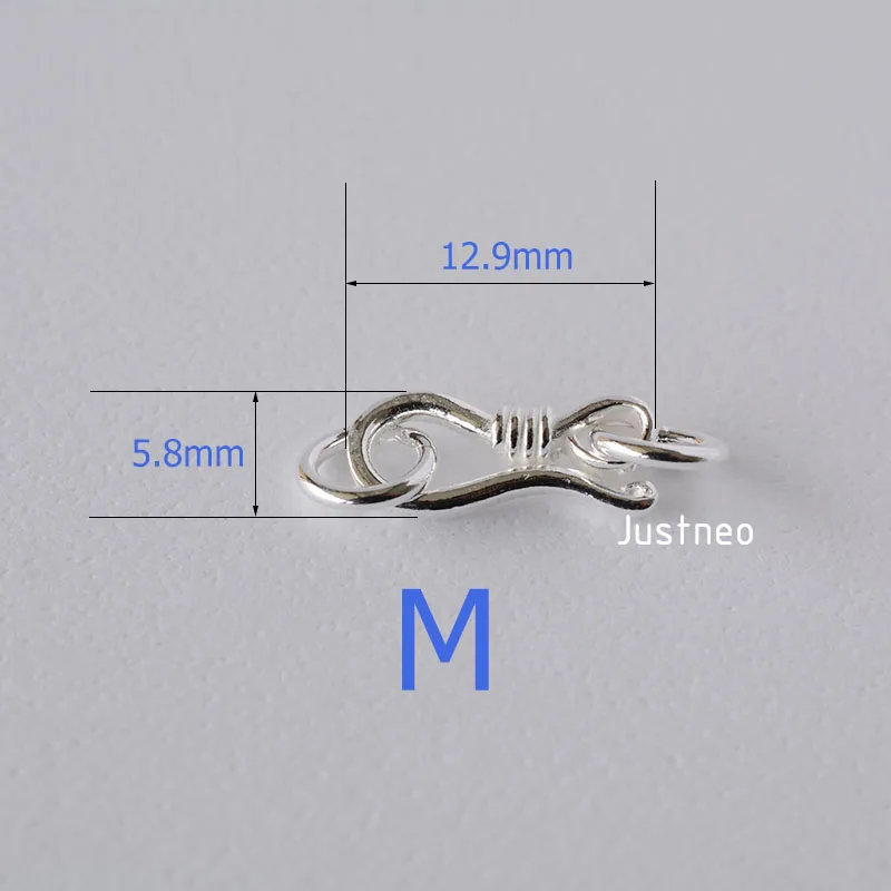 Fermoir à crochet et oeil en a - Lobster Clasp Silver avis et prix
