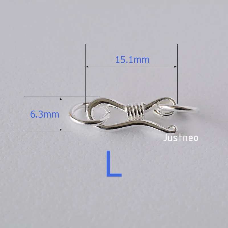 Fermoir à crochet et oeil en a - Lobster Clasp Silver avis et prix